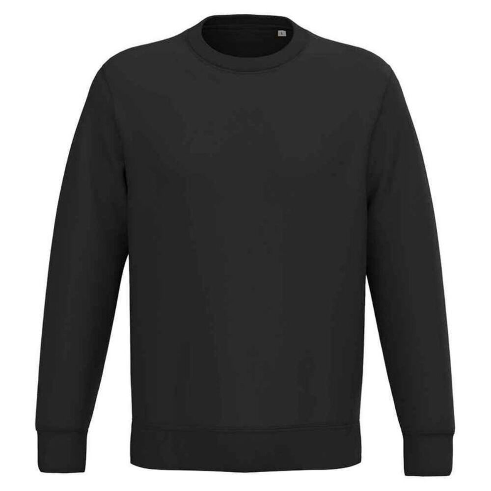 Native Spirit Unisex Adult Crew Neck Sweatshirt / Black